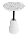 Foundation - Outdoor Accent Table - White