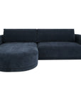 Emmy - Sectional Left - Dark Blue