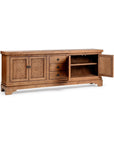 Amita - 3 Drawer 4 Door Cabinet - Brown