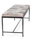 Achen - Hide 60" Bench
