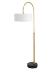 Huxford - Brass Arch Floor Lamp