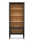 Hannah - Tall Display Cabinet - Black