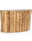 Norwest Petrified - Wood Console Table - Natural