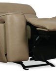 MS - Riverton Power Gliding Recliner With Power Headrest And Lumbar - Brown