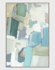 Elder - 40" x 60" Painting Art by Buddy Whitlock - Blue / Green