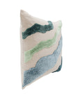 Equilibrium - 22" x 22" Inertia Pillow - Blue Multi