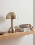 Breece - Rechargeable LED Accent Lamp - Bronze,Gold