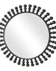 Aziel - Round Mirror - Black