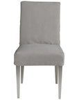 Modern - Jett Slip Cover Side Chair - Dark Gray
