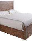 Modern - Koda King Panel Bed - Dark Brown
