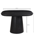 Freed - Acacia Wood Dining Table - Black
