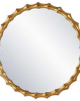 Nacala - Round Mirror - Gold