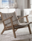Aegea - Rattan Accent Chair - Light Brown