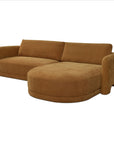 Emmy - Sectional Right - Ginger / Brown