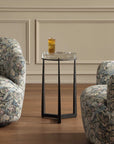 Midas - Round Accent Table - Dark Bronze