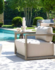 Remsen - Outdoor Lounge Chair - Weathered Gray / Dove