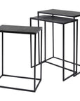 Coreene - Iron Nesting Tables (Set of 3)