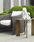 Reade - Outdoor Accent Table - Brass