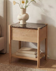 Elio - Nightstand - Dark Brown