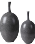 Riordan - Modern Vases (Set of 2) - Black