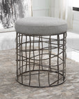 Carnival - Iron Round Accent Stool