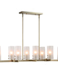 Mistie - 8 Light Linear Chandelier - Bronze