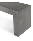 Lazarus - Outdoor Bench - Gray