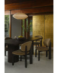 Hadley - Dining Table Small - Warm Brown