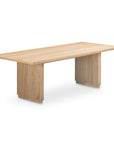 Round Off - Small Oak Dining Table - Light Brown / Oak