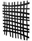 Gridlines - Iron Wall Decor - Black