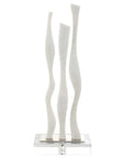 Gale - Marble Sculpture - White