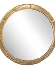 Heart Of Gold - Round Mirror - Brass / Gold