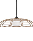 Lakeside - Indoor-Outdoor 1 Light Pendant - Black