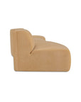 Naomi - 3 Piece Wave Modular Sectional - Golden Yellow