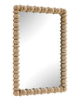 Harriet - Spindle Mirror - Warm Ivory