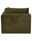 Swift - Corner Chair - Dark Green
