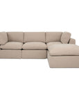 Cates - Lounge Modular Sectional - Pebble