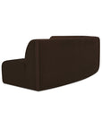 Naomi - 3 Piece Concave Modular Sectional - Dark Brown