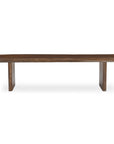 Lila - Large Dining Bench - Brown