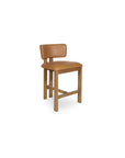Morel - Leather Counter Stool - Brown