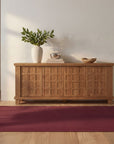 Enya - Sideboard - Red / Oak