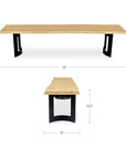 Bent - Bench Extra Small - Oak / Natural