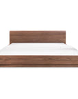 Round Off - Queen Bed - Natural Walnut