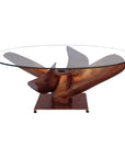 Archimedes - Aluminum Coffee Table - Brown