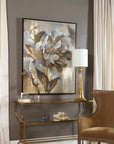 Dazzling - Floral Art - Light Brown
