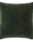 Heirloom Velvet - SLD Pillow - Forest Green