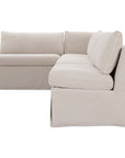 Fable - Slipcover Dining Banquette L-Shape - Beige