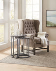 Melange - Nesting Tables - Dark Gray