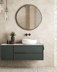 Lowen - Round Mirror - Brass