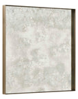 Fredric - Square Antique Mirror - Brass